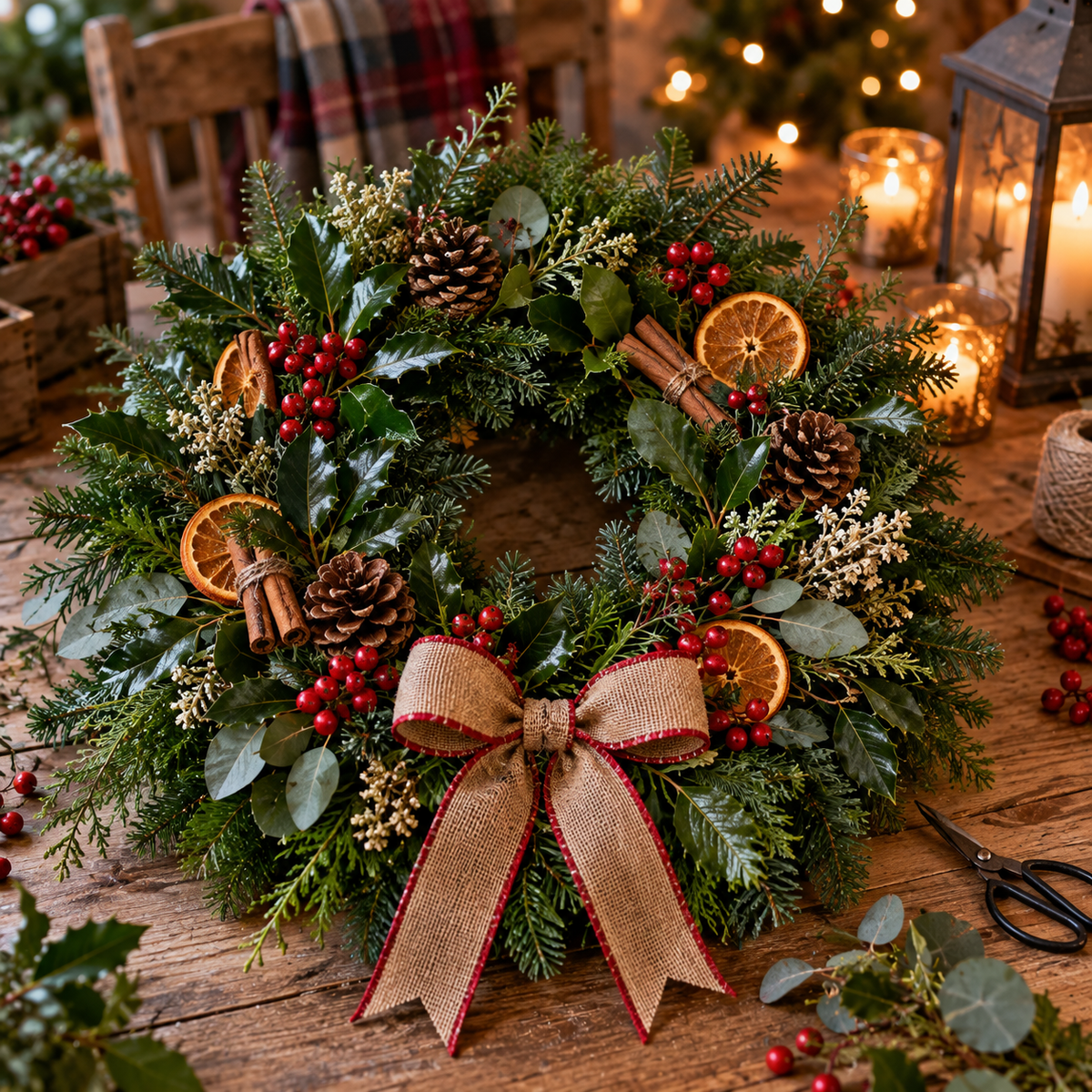 Christmas Wreath Workshop | 9 Dec 2026 | Great Baddow